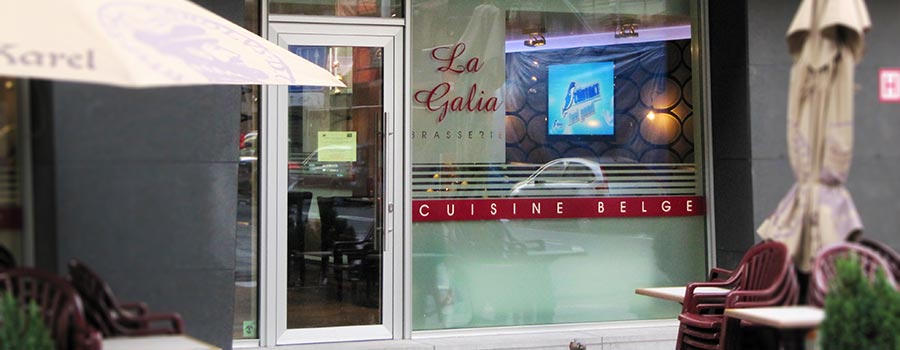Restaurant La Galia, cuisine de brasserie et spécialités belges